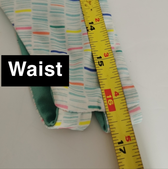 NWT L'PORT Reversible Bikini Set Size Large Tropical Teal & White Confetti Print - Picture 5 of 7